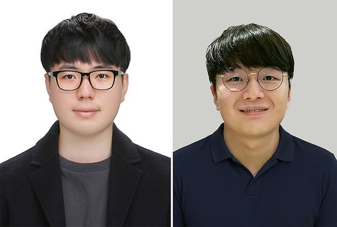 윤인수 카이스트 교수(왼쪽)·한형석 미국 삼성리서치 연구원. 카이스트 제공