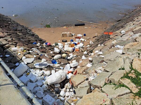 해양쓰레기. /기호일보 DB