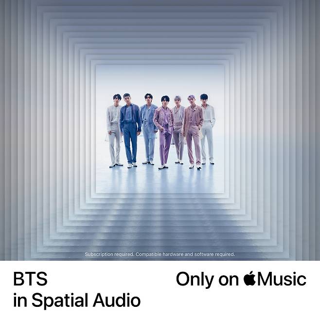 방탄소년단(애플뮤직 제공)
