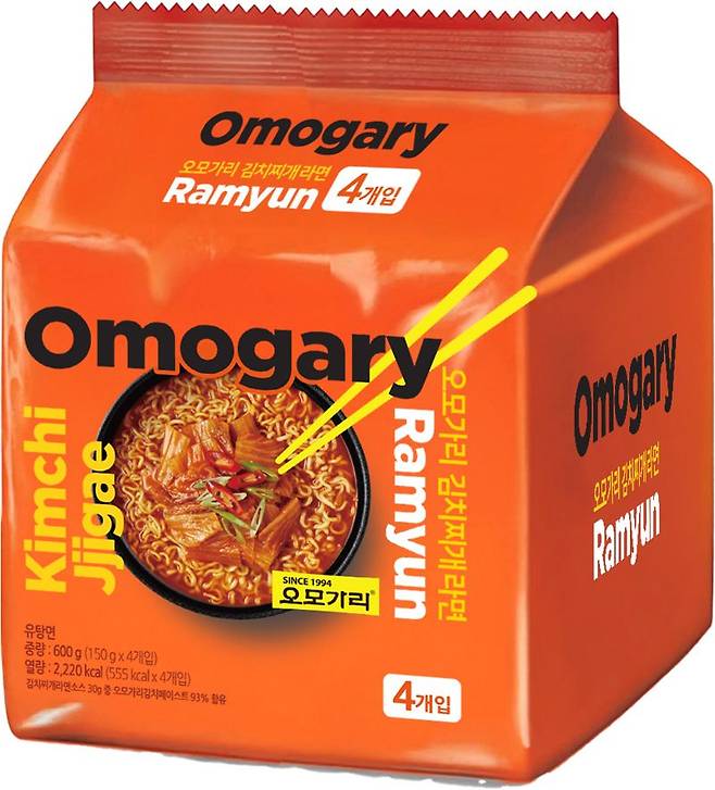 롯데마트·슈퍼가 선보이는 '오모가리 김치찌개라면' 상품컷. 롯데마트 제공