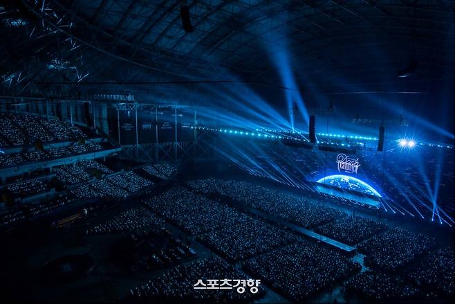 아시아 투어를 펼치고 있는 그룹 플레이브. 블래스트 제공