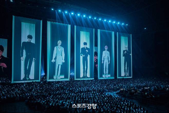 아시아 투어를 펼치고 있는 그룹 플레이브. 블래스트 제공