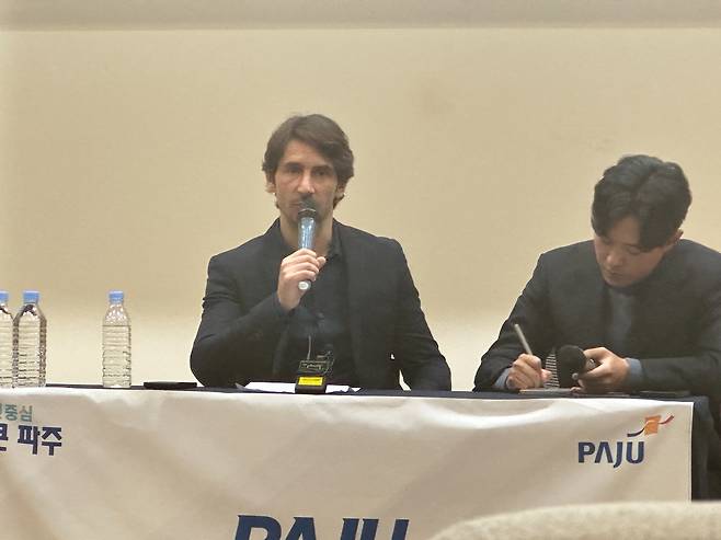 제라드 누스 파주 프런티어 FC 초대 감독 [촬영=안홍석]