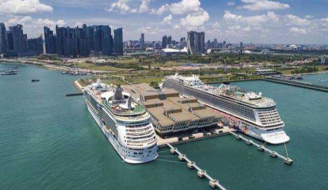 아시아 최대 크루즈 터미널인 싱가포르 마리나 베이 크루즈 센터, 마리나베이는 싱가포르의 대표적 간적치다. /사진=마리나베이센터 홈페이지