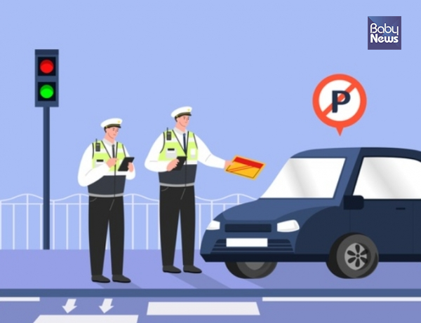 연락처가 부착되지 않은 불법 주차 차량의 경우 차량 소유자의 전화번호를 적법하게 확보할 수 있도록 제도개선이 추진된다. ⓒ베이비뉴스