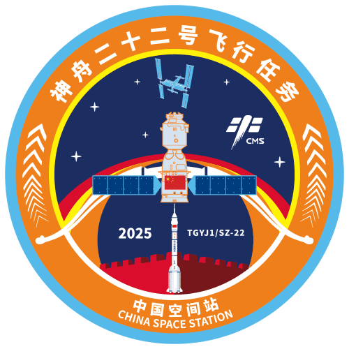 중국 선저우 22호 임무 로고