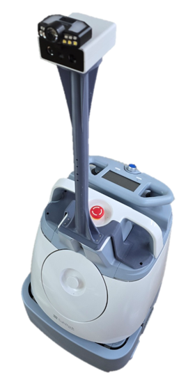 엘케이로보틱스의 청소 및 순찰 로봇 LKR-CP [사진제공=엘케이로보틱스]