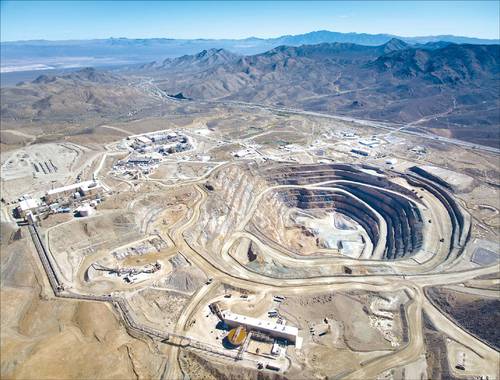 MP머터리얼즈는 미국 내에서 희토류 채굴부터 정련, 자석 제조까지 전 과정을 수행할 수 있는 유일한 기업이다. 사진은 미국 캘리포니아주 마운틴패스에 위치한 MP머터리얼즈 소유 희토류 광산. (MP머터리얼즈 제공)