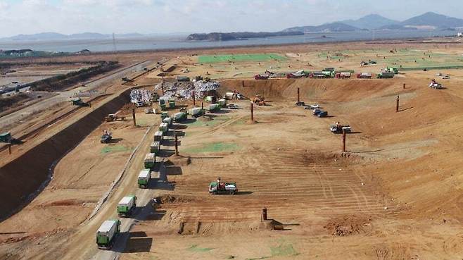 인천 서구에 있는 수도권매립지 제3매립장. 수도권매립지관리공사 제공