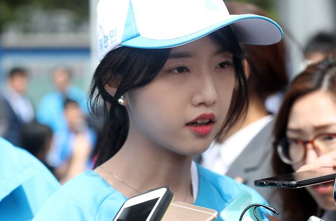 유승민 전 의원의 딸 유담씨 ⓒ연합뉴스