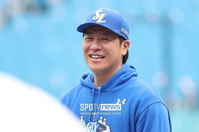 ▲ 삼성 라이온즈가 내부 자유계약 자원인 주전 포수 강민호와 협상을 이어가고 있다.&nbsp;ⓒ곽혜미 기자