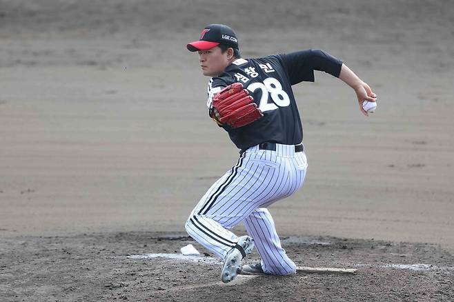 ▲ 심창민 ⓒLG 트윈스