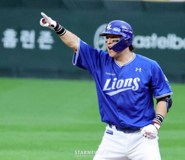 강민호. /사진=강영조 선임기자