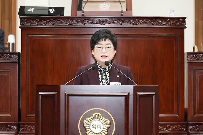 ▲ 이상숙 여주시의원. /사진제공=여주시의회