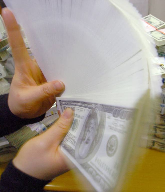 올해 연평균 환율이 1400원대를 웃돌 전망이다. (사진= AFP)