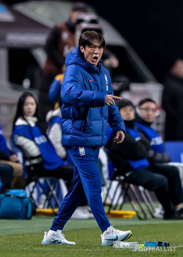 홍명보 감독. 서형권 기자