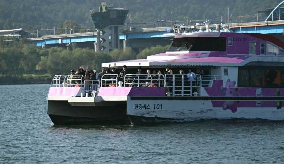 운항 중인 한강버스 모습. [사진=서울시]