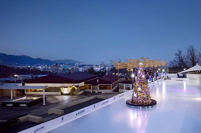 반얀트리 서울 오아시스 아이스링크 / 사진 = 에이블현대호텔앤리조트 반얀트리 클럽 앤 스파 서울