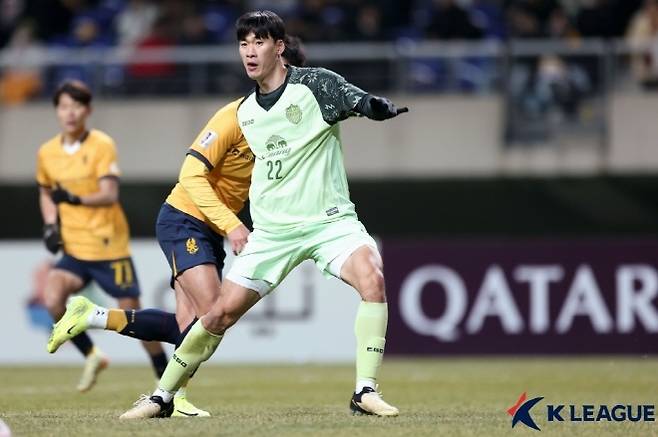 부리람 유나이티드 중앙 수비수 고명석. 사진=한국프로축구연맹
