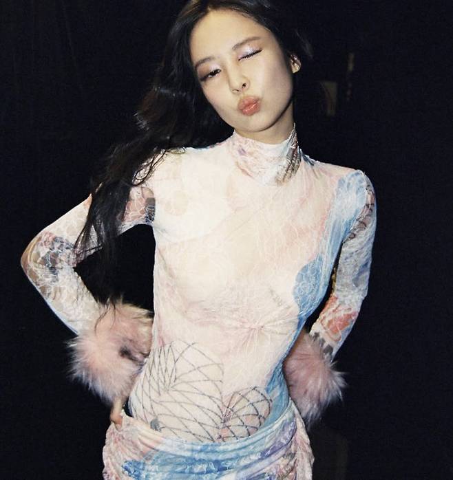 제니 소셜 계정 캡처