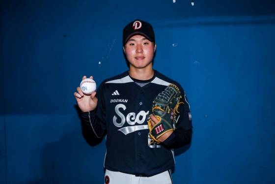 두산 베어스에서 활약했던 당시 홍민규의 모습. /사진=두산 베어스 제공