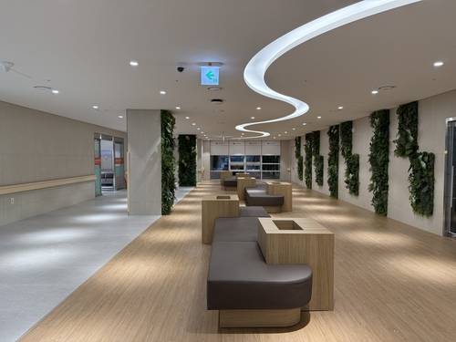 수원덕산병원 내부 대기실. 사진=수원덕산병원