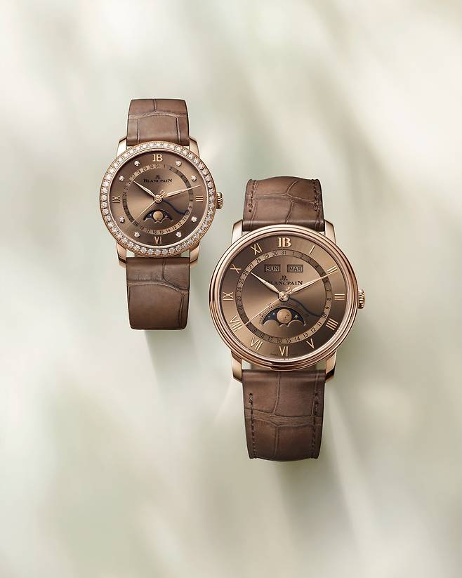 섬세한 입자의 오팔린 다이얼과 새롭게 추가된 골든 브라운 다이얼이 해 질 녘의 따스한 빛을 연상시킨다.