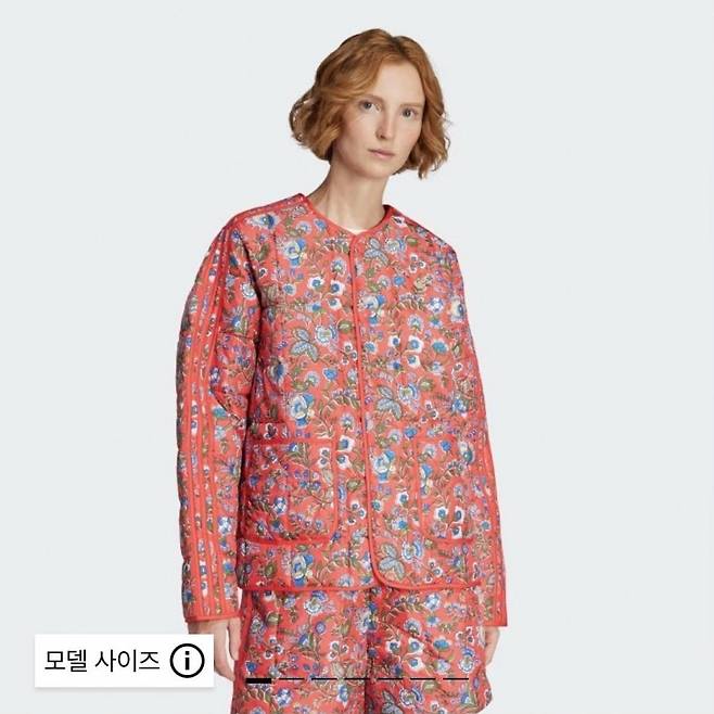 오리지널 X 리버티 퀼티드 재킷. [아디다스]