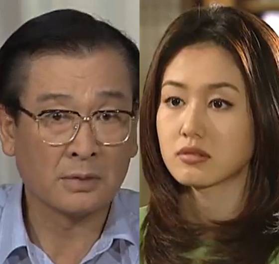 왼쪽부터 故 이순재, 김지수 /사진=MBC '보고 또 보고'