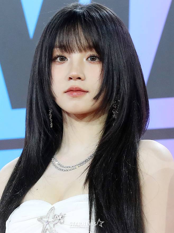 걸그룹 (여자)아이들 우기가 30일 오후 인천 중구 인스파이어 아레나에서 진행된 'MMA 2024'(제16회 멜론 뮤직어워드) 레드카펫 행사에 참석해 포즈를 취하고 있다. 2024.11.30 /사진=김창현 chmt@