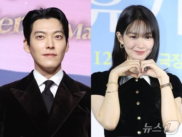배우 김우빈(왼쪽), 신민아 ⓒ 뉴스1 DB