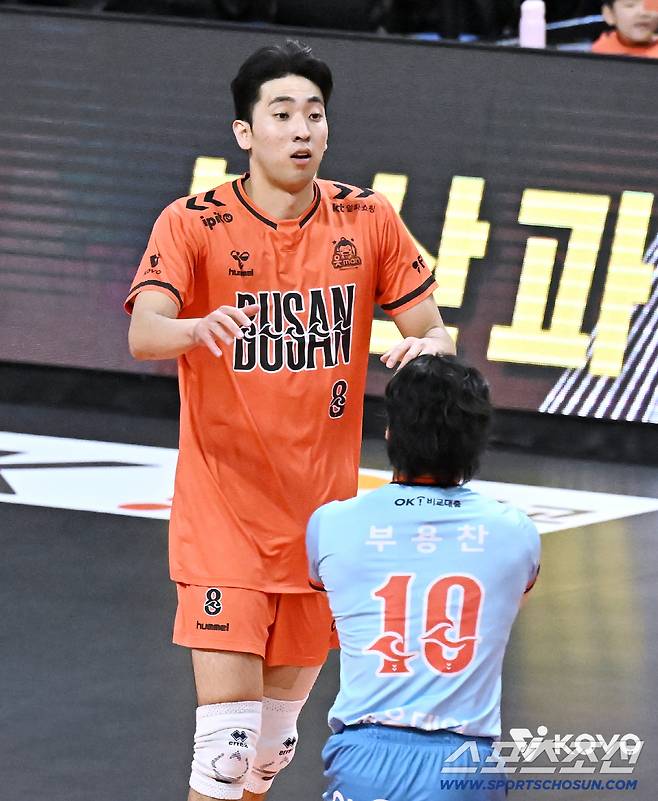 OK저축은행 차지환. 사진제공=KOVO