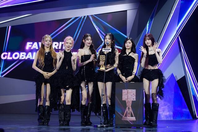 그룹 아이브가 '2025 MAMA AWARDS'에서 3관왕을 달성했다. /CJ ENM