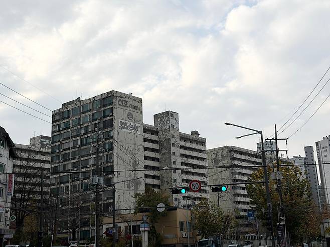서울 용산구 산호아파트 전경. /김보연 기자