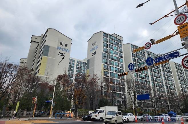 안양시 동안구 평촌동 '초원2단지대림' 전경. 사진=오세성 한경닷컴 기자