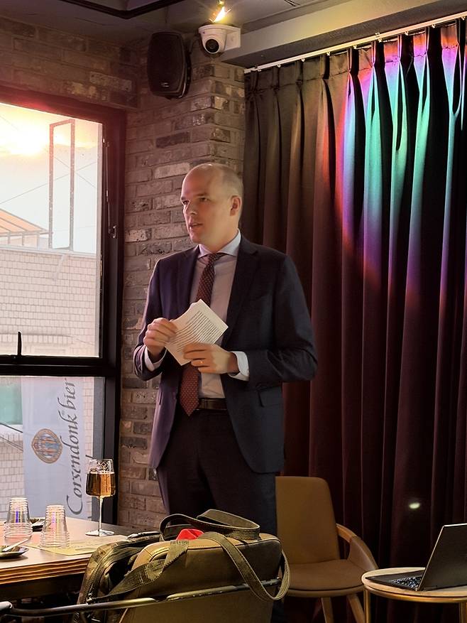 미킬 클레만스 주한 벨기에 대사관공관차석.  /사진= 강예신 여행+ 기자