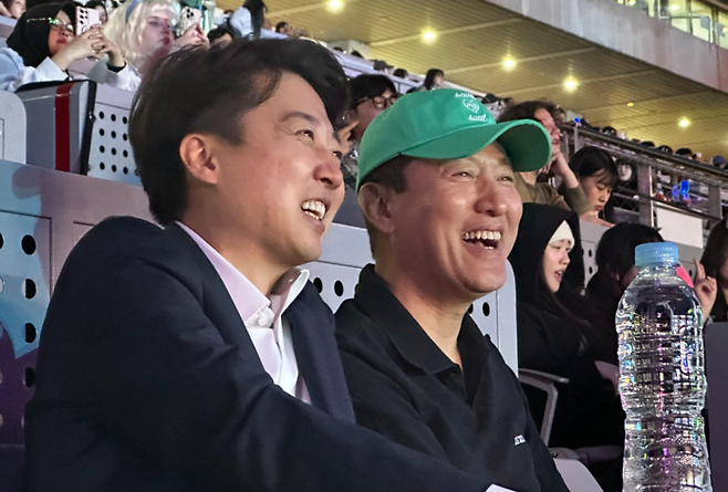 이준석 개혁신당 대표와 오세훈 서울시장. [연합뉴스]