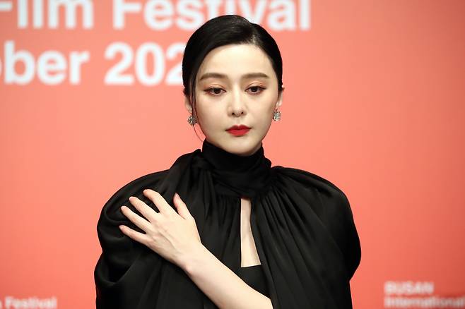 중국 배우 판빙빙. [뉴시스]