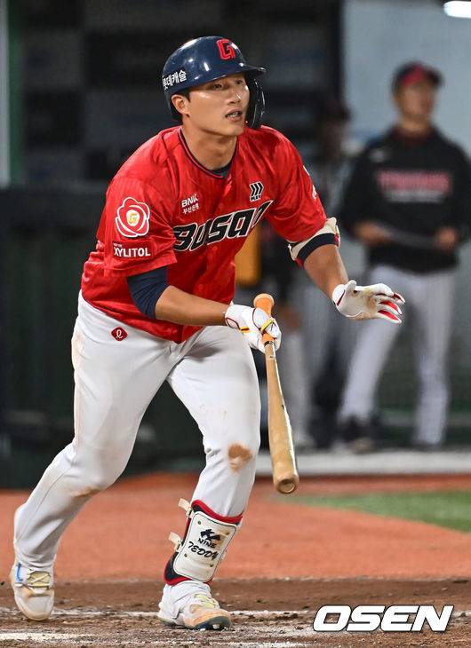 [OSEN=부산, 이석우 기자] 롯데 자이언츠 이주찬 008 2024.05.10 / foto0307@osen.co.kr