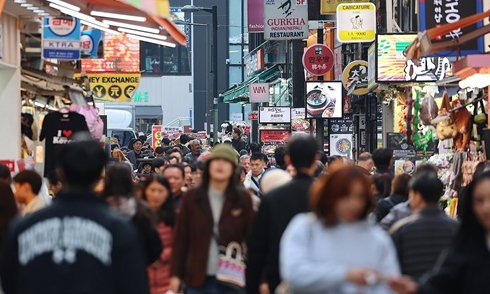 서울 중구 명동거리, 연합뉴스