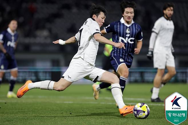 성남FC 신재원. /사진=한국프로축구연맹 제공