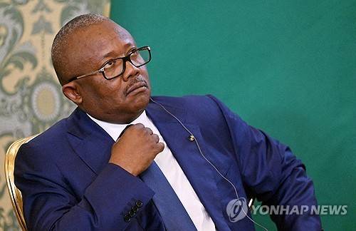 쿠데타로 축출된 우마로 시소코 엠발로 기니비사우 대통령 [로이터 연합뉴스 자료사진. 재판매 및 DB 금지]
