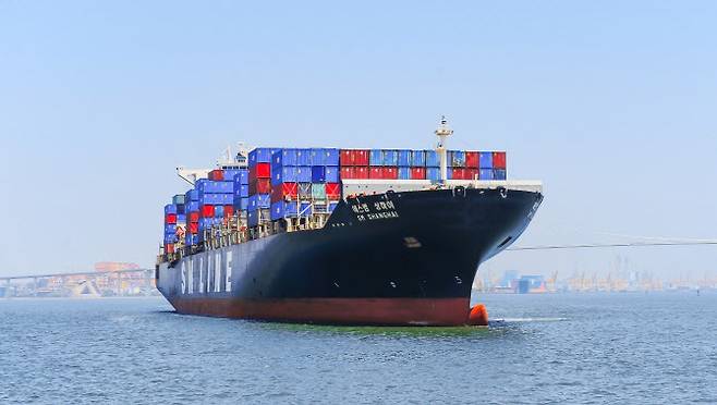 SM상선의 상선.(사진=SM상선.)