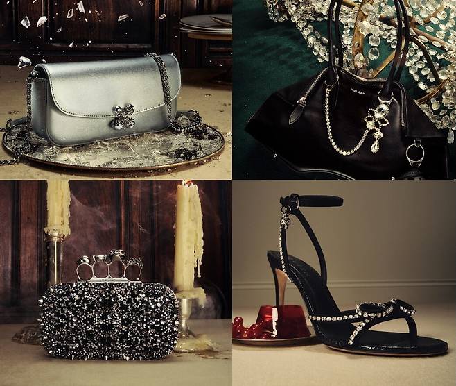 맥퀸 하우스 시그니처로 가득한 맥퀸 홀리데이 셀렉션. 맥퀸.