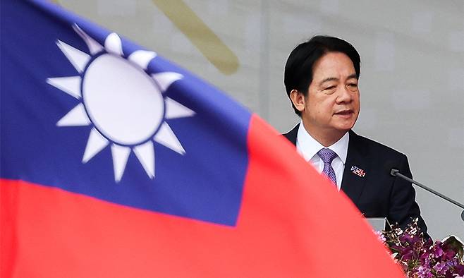 라이칭더 대만 총통.&nbsp;로이터연합뉴스