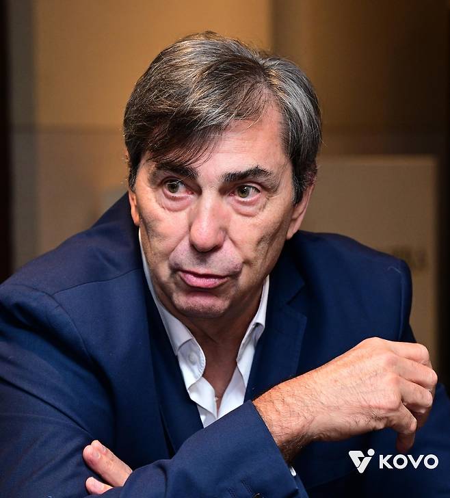 필립 블랑 현대캐피탈 감독 [한국배구연맹 제공. 재판매 및 DB 금지]