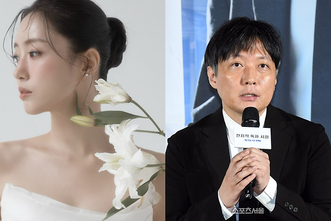 함은정, 김병우 감독. 사진| 본인 SNS, 스포츠서울 DB