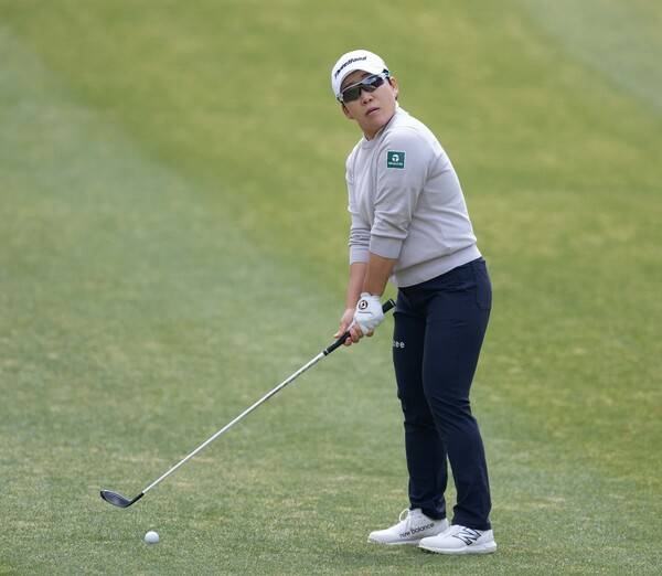 일본여자프로골프(JLPGA) 투어 2025시즌 최종전인 동시에 메이저 대회인 JLPGA 투어챔피언십 리코컵 우승 경쟁에 뛰어든 신지애 프로. 사진제공=KLPGA (사진을 무단으로 사용하지 마십시오.)