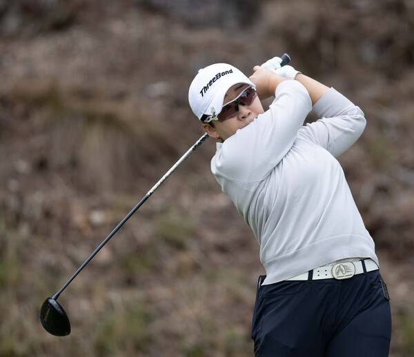 일본여자프로골프(JLPGA) 투어 2025시즌 최종전인 동시에 메이저 대회인 JLPGA 투어챔피언십 리코컵 우승 경쟁에 뛰어든 신지애 프로. 사진제공=KLPGA (사진을 무단으로 사용하지 마십시오.)