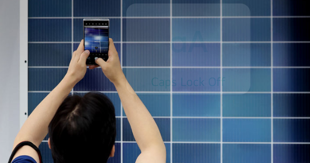 지난 4월 23일 대구 북구 엑스코에서 열린 제22회 국제그린에너지엑스포에 전시된 태양광 모듈 부스. [뉴시스]